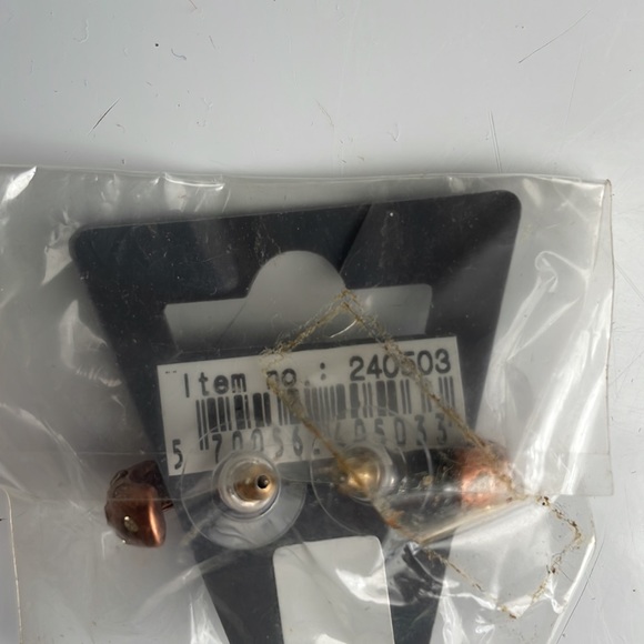 Pilgrim earrings copper - Picture 2 of 5